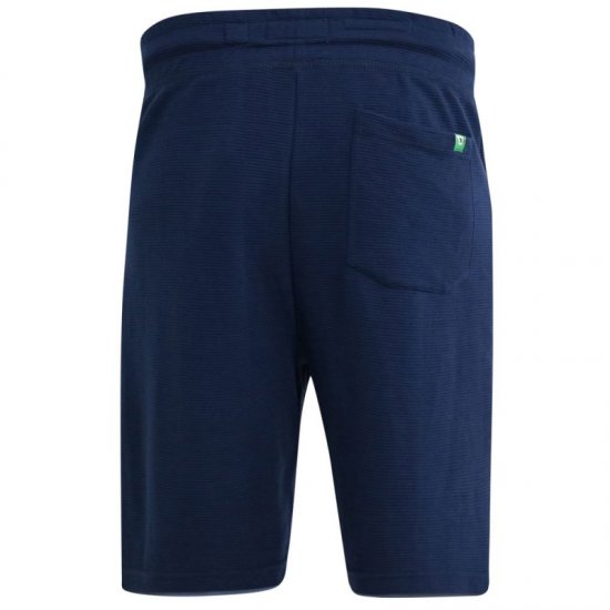 D555 Jackie Ribbed Jersey Shorts Navy - Calças & calções de fato de treino - Calças de Fato de Treino Tamanhos Grandes 