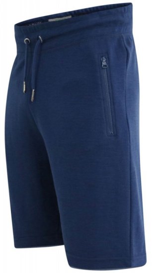D555 Jackie Ribbed Jersey Shorts Navy - Calças & calções de fato de treino - Calças de Fato de Treino Tamanhos Grandes 