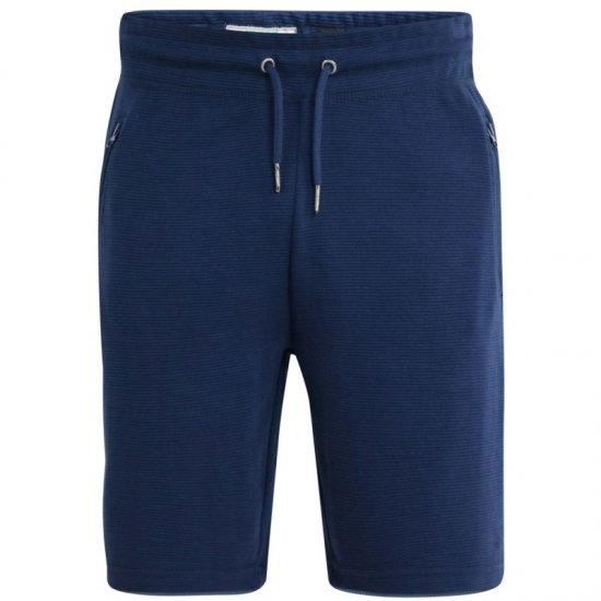 D555 Jackie Ribbed Jersey Shorts Navy - Calças & calções de fato de treino - Calças de Fato de Treino Tamanhos Grandes 