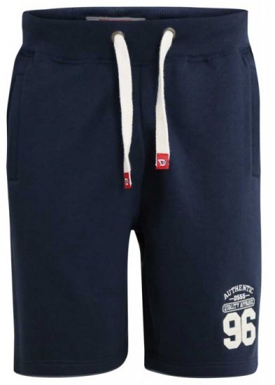 D555 Lindon Jersey Shorts Navy - Calças & calções de fato de treino - Calças de Fato de Treino Tamanhos Grandes 