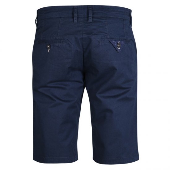 D555 Lopez Stretch Shorts Navy - Calções - Calções Homem Tamanhos Grandes