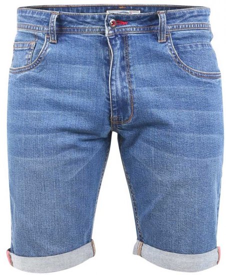 D555 BROXBOURNE Denim Shorts - Calções - Calções Homem Tamanhos Grandes