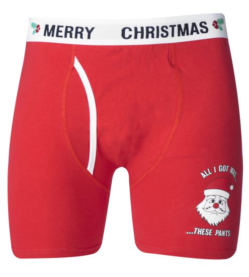 D555 Claus Christmas Boxers 2-pack - Roupa Interior & natação - Roupa interior Homem Tamanhos Grandes