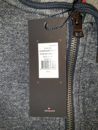 Tommy Hilfiger Axel Zip Thru Hoddie - A promoção louca de abril da Motley - 
