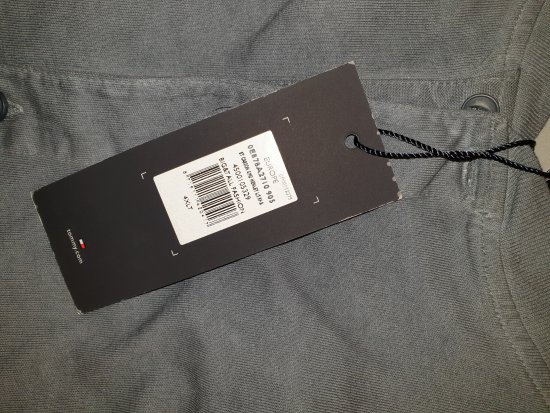 Tommy Hilfiger Long Sleeve Henley Grey - A promoção louca de abril da Motley - 