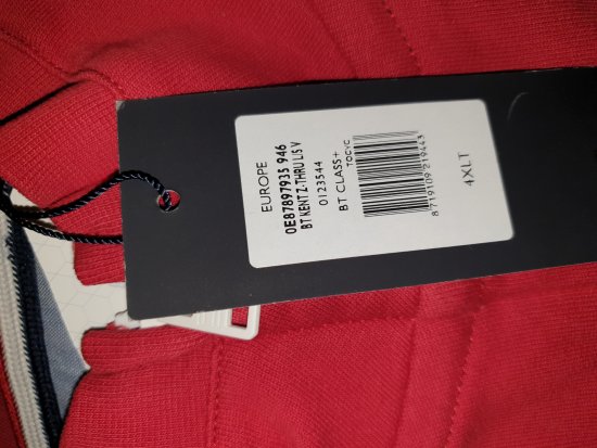 Tommy Hilfiger Kent Zip Thru Sweatshirt Red - A promoção louca de abril da Motley - 