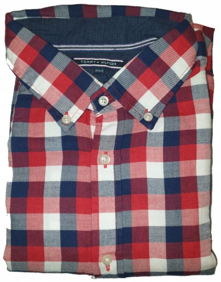 Tommy Hilfiger Red Check Long Sleeve Shirt - A promoção louca de abril da Motley - 