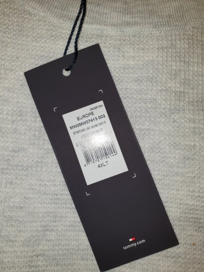 Tommy Hilfiger Sweater Light Grey - A promoção louca de abril da Motley - 