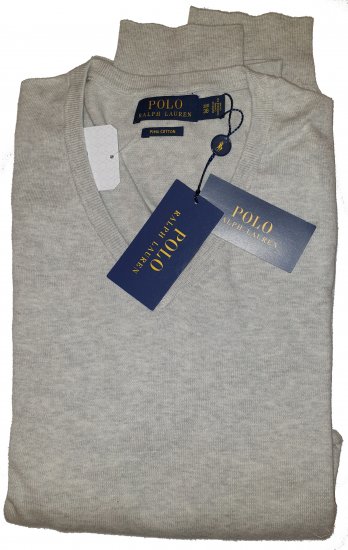 Polo Ralph Lauren 4001 Sweater Grey - A promoção louca de abril da Motley - 
