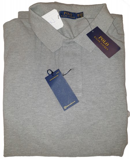 Polo Ralph Lauren TC7O Polo Heather Grey - A promoção louca de abril da Motley - 