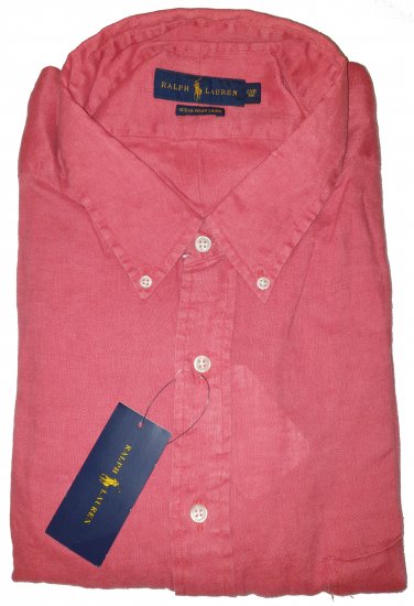 Polo Ralph Lauren TC7I Shirt Rustic Red - A promoção louca de abril da Motley - 