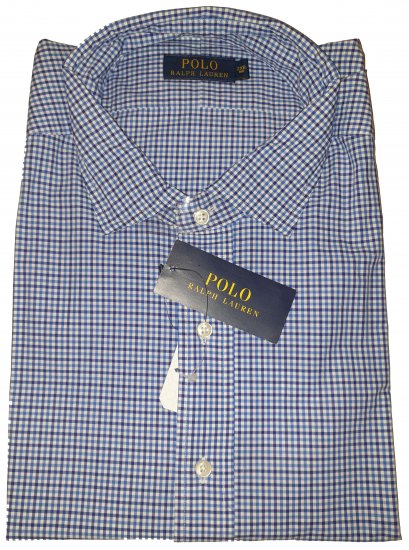 Polo Ralph Lauren TC6W Long Sleeve Shirt Navy/White - A promoção louca de abril da Motley - 