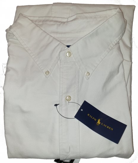 Ralph Lauren TC6U White Shirt - A promoção louca de abril da Motley - 