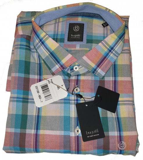 Bugatti 78868 Short Sleeve Shirt - A promoção louca de abril da Motley - 