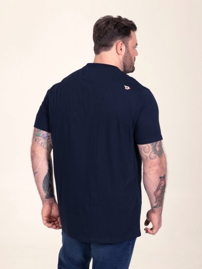 D555 Slater T-shirt estampada Azul-marinho - T-shirts - T-shirts Homem Tamanhos Grandes