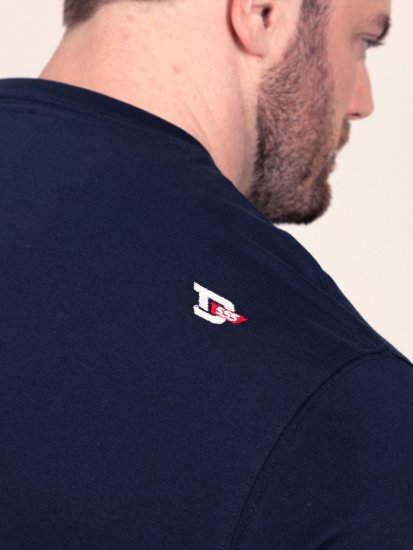 D555 Slater T-shirt estampada Azul-marinho - T-shirts - T-shirts Homem Tamanhos Grandes
