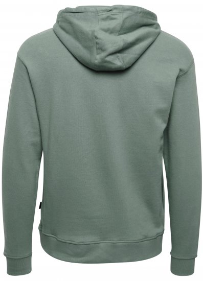 Blend Hoodie 4285 Duck Green - Sweatshirts & hoodies - Sweatshirt & Camisolas com Capuz tamanhos grandes