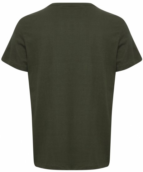Blend 4795 T-Shirt Forest Night Green - T-shirts - T-shirts Homem Tamanhos Grandes
