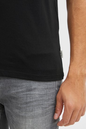 Blend 8411 T-Shirt Black - T-shirts - T-shirts Homem Tamanhos Grandes