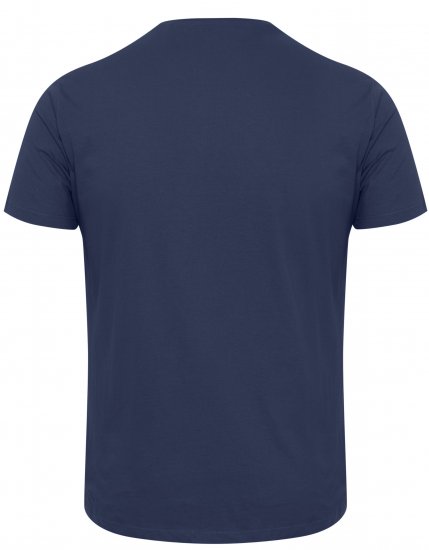 Blend 5018 T-Shirt Navy - T-shirts - T-shirts Homem Tamanhos Grandes