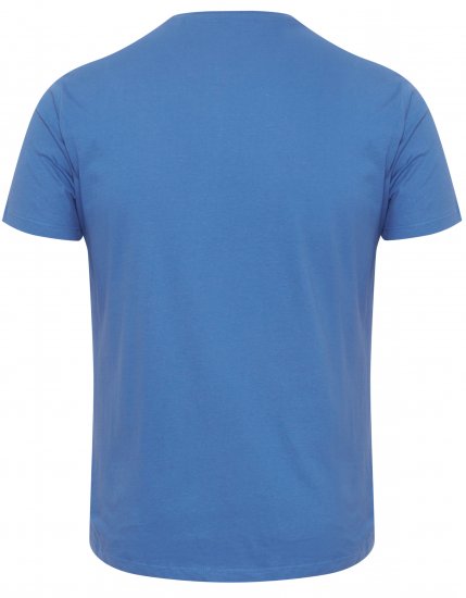 Blend 5018 T-Shirt Blue - T-shirts - T-shirts Homem Tamanhos Grandes