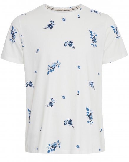 Blend 5026 T-Shirt White - T-shirts - T-shirts Homem Tamanhos Grandes