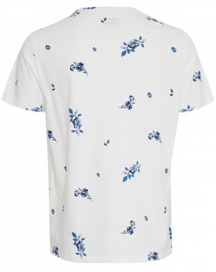 Blend 5026 T-Shirt White - T-shirts - T-shirts Homem Tamanhos Grandes