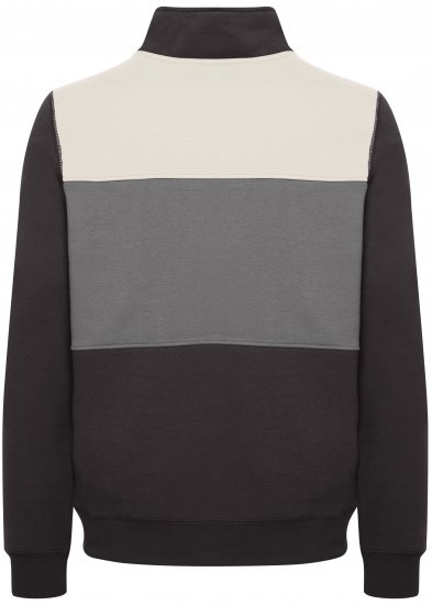 Blend 5282 Full Zipper Sweatshirt Black - Sweatshirts & hoodies - Sweatshirt & Camisolas com Capuz tamanhos grandes