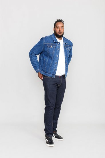 Duke Trucker Denim Jacket Blue - Casacos - Casacos Homem Tamanhos Grandes