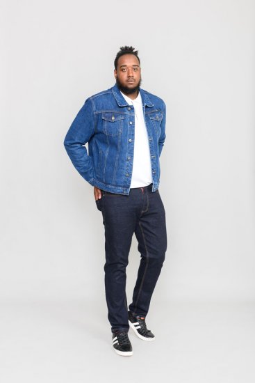 Duke Trucker Denim Jacket Blue - Casacos - Casacos Homem Tamanhos Grandes