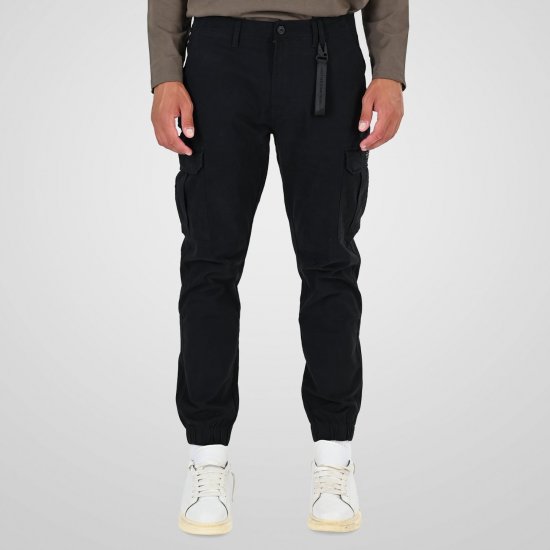 Double Outfitters CCP-4130 Calças cargo Preto - Jeans & calças - Jeans & Calças Tamanhos Grandes Homem