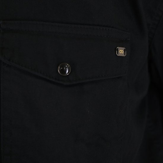 Double Outfitters GS-5126 Camisa com molas Preto - Camisas - Camisas Homem Tamanhos Grandes
