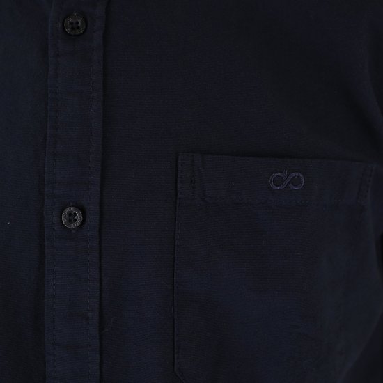 Double Outfitters GS-5225 Camisa Oxford Azul-marinho - Camisas - Camisas Homem Tamanhos Grandes