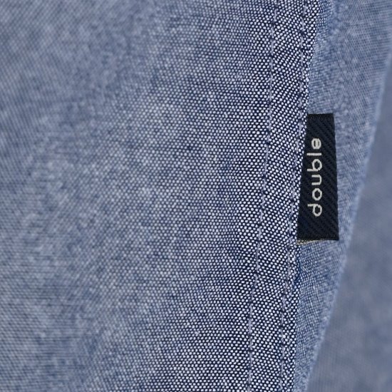 Double Outfitters GS-5225 Camisa Oxford Azul-claro - Camisas - Camisas Homem Tamanhos Grandes