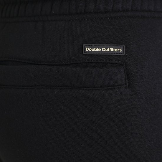 Double Outfitters MPAN-6056 Calças de fato de treino Preto - Calças & calções de fato de treino - Calças de Fato de Treino Tamanhos Grandes 