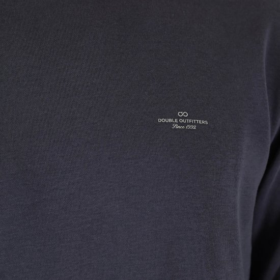 Double Outfitters MTOP-1141 Sweatshirt Antracite - Sweatshirts & hoodies - Sweatshirt & Camisolas com Capuz tamanhos grandes