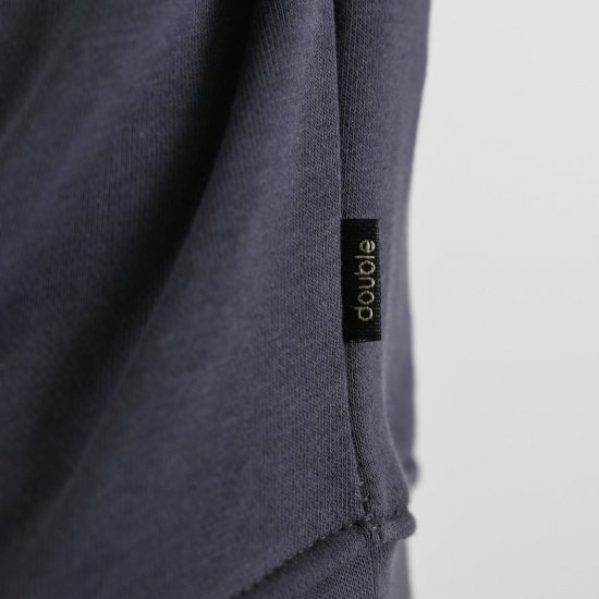 Double Outfitters MTOP-1141 Sweatshirt Antracite - Sweatshirts & hoodies - Sweatshirt & Camisolas com Capuz tamanhos grandes