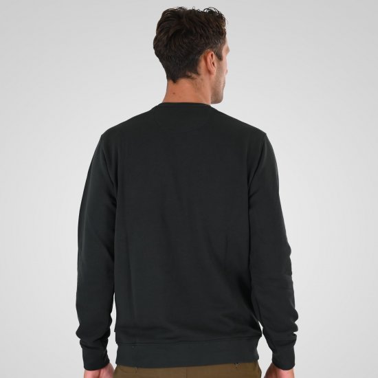 Double Outfitters MTOP-1141 Sweatshirt Verde-escuro - Sweatshirts & hoodies - Sweatshirt & Camisolas com Capuz tamanhos grandes