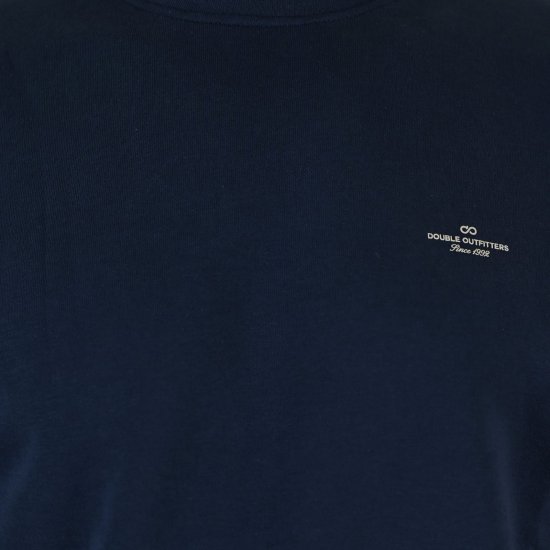 Double Outfitters MTOP-1141 Sweatshirt Azul-marinho - Sweatshirts & hoodies - Sweatshirt & Camisolas com Capuz tamanhos grandes