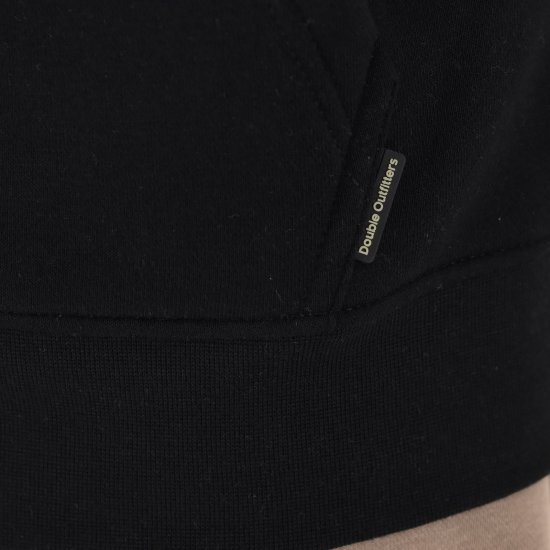 Double Outfitters MTOP-1146 Sweatshirt com capuz Preto - Sweatshirts & hoodies - Sweatshirt & Camisolas com Capuz tamanhos grandes