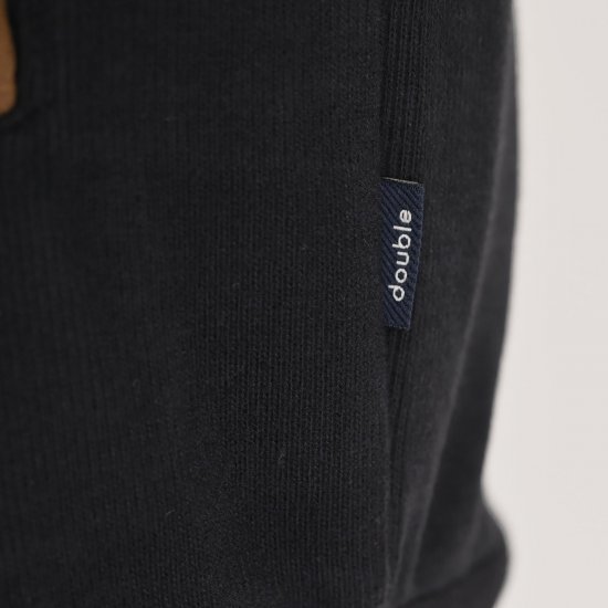 Double Outfitters SEL-1168 Casaco de moletom com fecho Preto - Sweatshirts & hoodies - Sweatshirt & Camisolas com Capuz tamanhos grandes