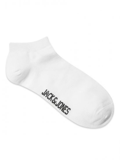 Jack & Jones Basic Meias curtas de bambu Branco pack de 5 - Roupa Interior & natação - Roupa interior Homem Tamanhos Grandes