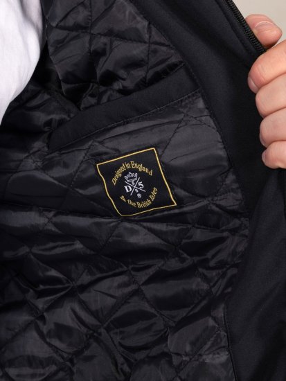 D555 Jamie Soft Shell Detachable Hood Padded Jacket Preto - Casacos - Casacos Homem Tamanhos Grandes