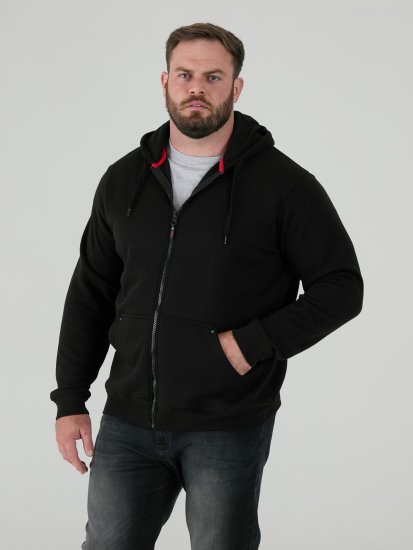 D555 Cantor Hoodie Black - Sweatshirts & hoodies - Sweatshirt & Camisolas com Capuz tamanhos grandes