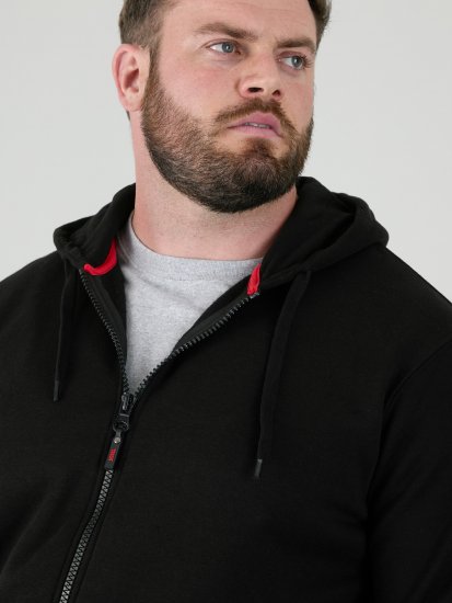 D555 Cantor Hoodie Black - Sweatshirts & hoodies - Sweatshirt & Camisolas com Capuz tamanhos grandes