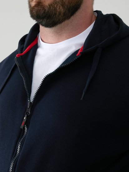 D555 Cantor Hoodie Navy - Sweatshirts & hoodies - Sweatshirt & Camisolas com Capuz tamanhos grandes