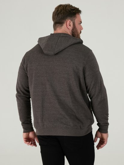 D555 Cantor Hoodie Grey - Sweatshirts & hoodies - Sweatshirt & Camisolas com Capuz tamanhos grandes