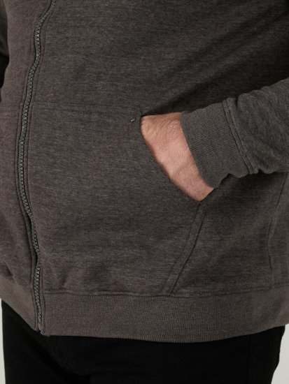D555 Cantor Hoodie Grey - Sweatshirts & hoodies - Sweatshirt & Camisolas com Capuz tamanhos grandes