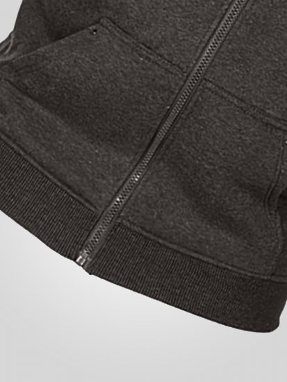 D555 Cantor Hoodie Grey - Sweatshirts & hoodies - Sweatshirt & Camisolas com Capuz tamanhos grandes