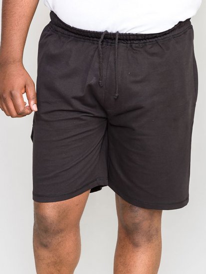 D555 John "Lightweight" Jog shorts Black - Calças & calções de fato de treino - Calças de Fato de Treino Tamanhos Grandes 